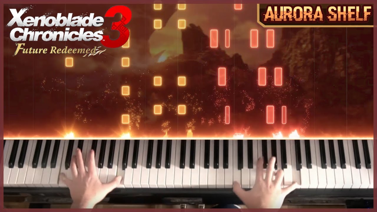 🎹 Aurora Shelf (Day) on Piano (Xenoblade Chronicles 3: Future Redeemed) || Cent-Omnia Region (Day)