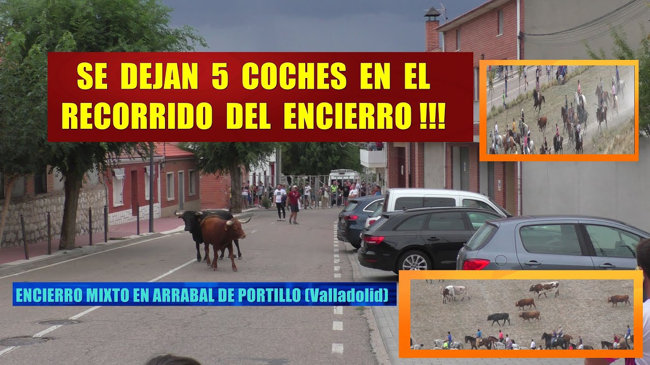 Arrabal de Portillo (Va), 4º Encierro Mixto. 