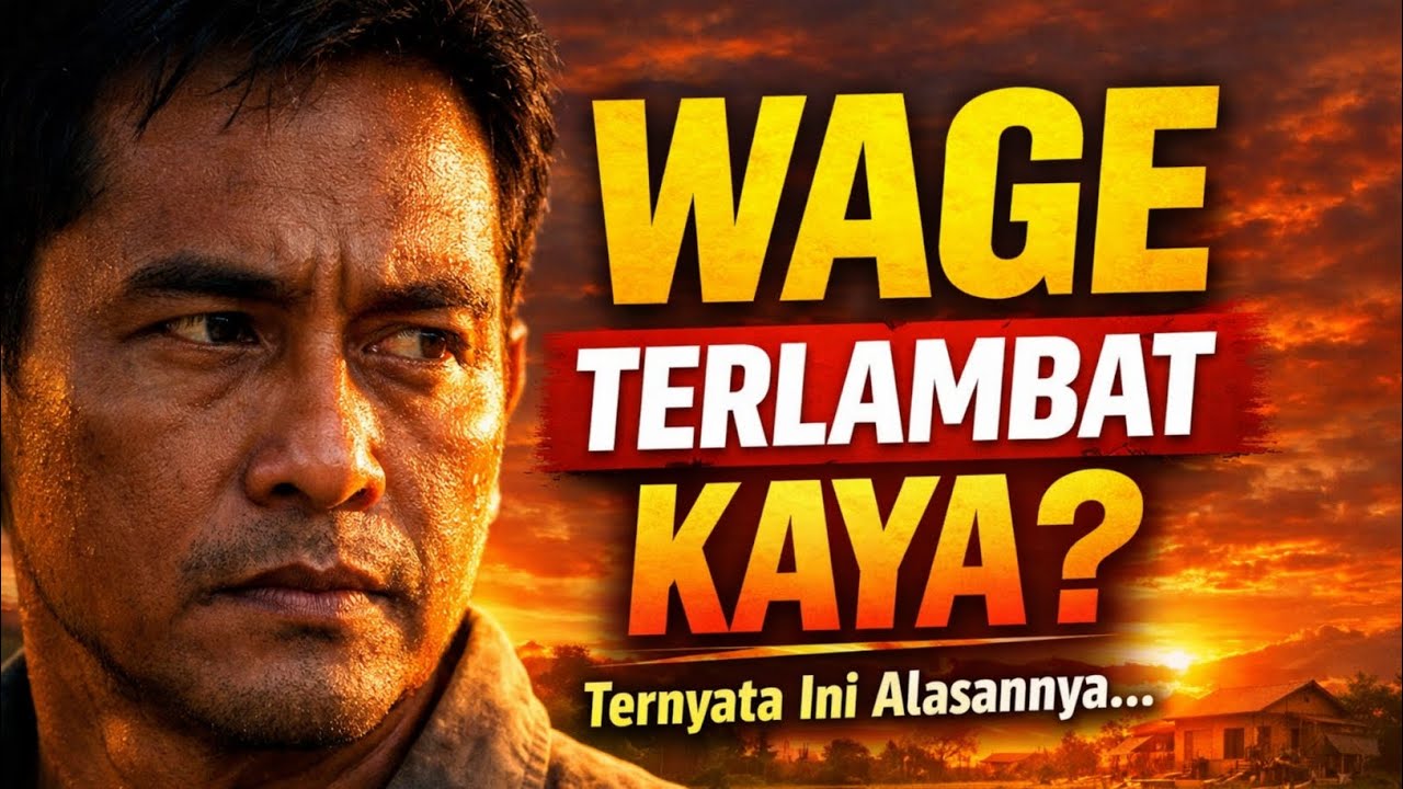 Rahasia Finansial Weton Wage: yang terlambat, Tapi jarang jatuh.