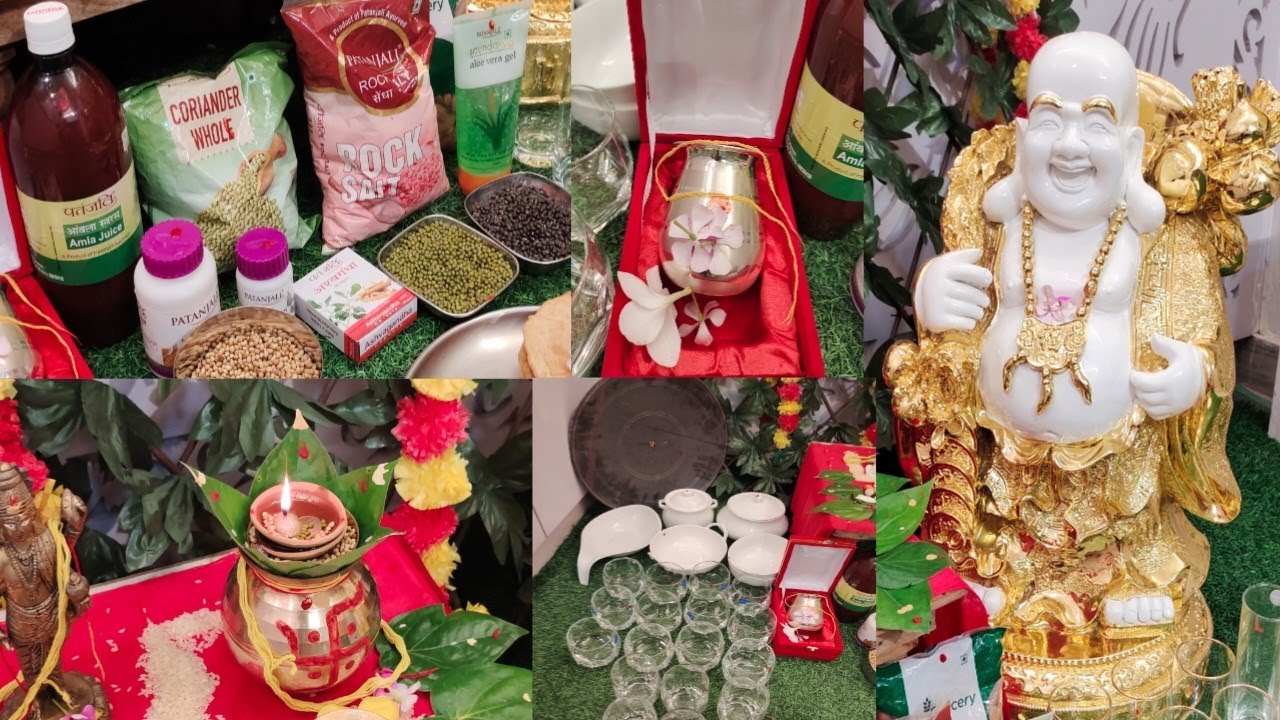 dekhiae hamari Dhanteras Puja celebrate and shopping Dhanteras Dhanteras Puja