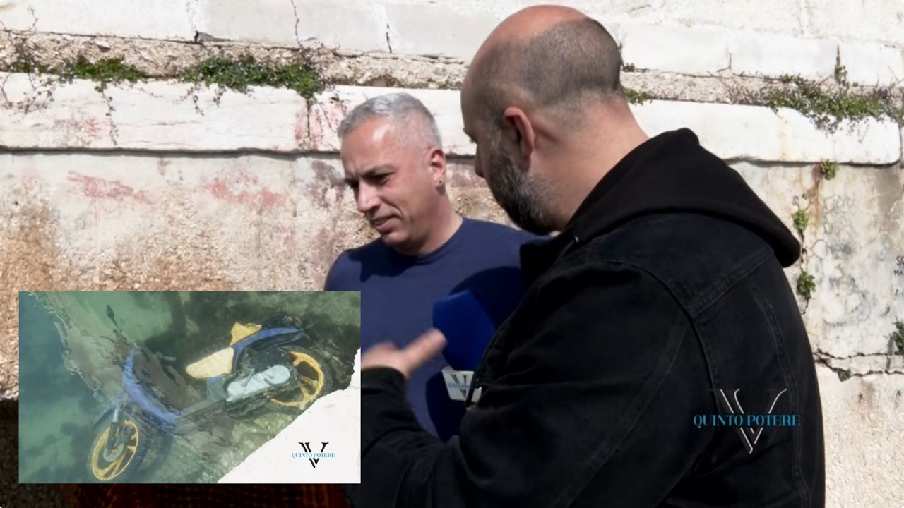 Scooter in mare (1), la strategia del recupero: 
