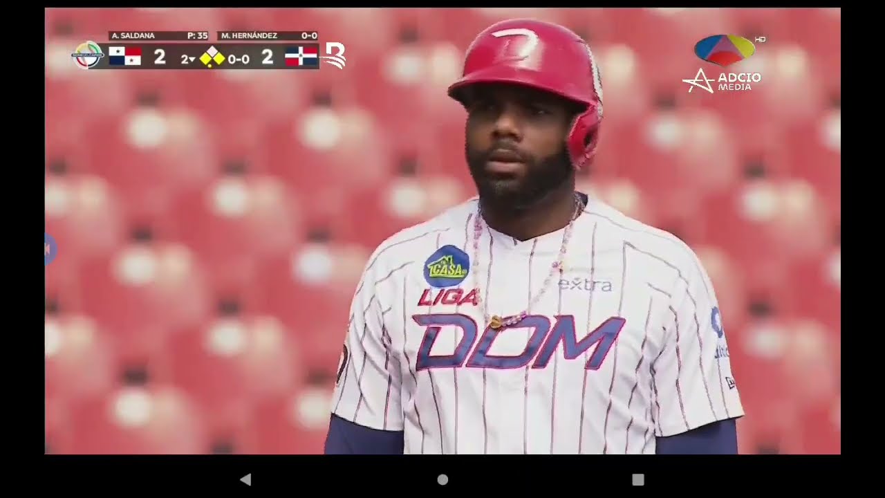 Así va el juego de Rep Dom vs Panamá 2do ining 