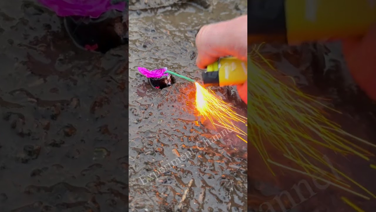 firecracker underground Test #shorts #cracker #tricks #fireworks #firecracker