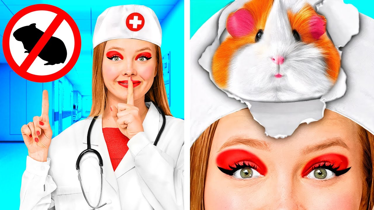 Как Пронести Животных в Больницу | Смешные Cитуации от Funny Funny
