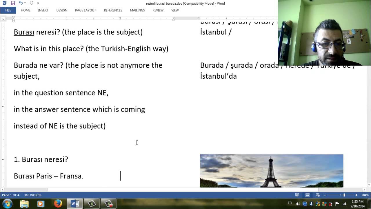 burasi burada exercise