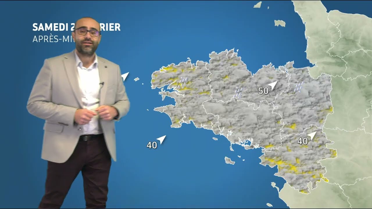Bulletin météo pour le samedi 21 février 2026