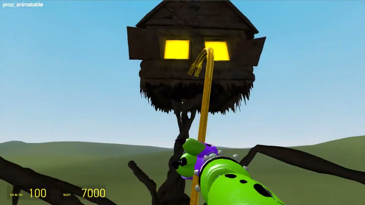 EVOLUTION OF MONSTERS: HOUSEHEAD, BUS EATER,CAR EATER, BLOOP EATER, CAR EATER, TRAIN BUSEATER(GMOD)
