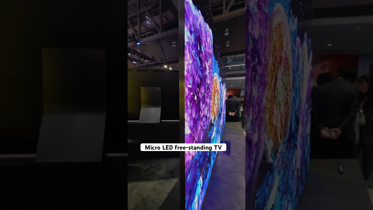 Огромный микросветодиодный телевизор | CES 2024