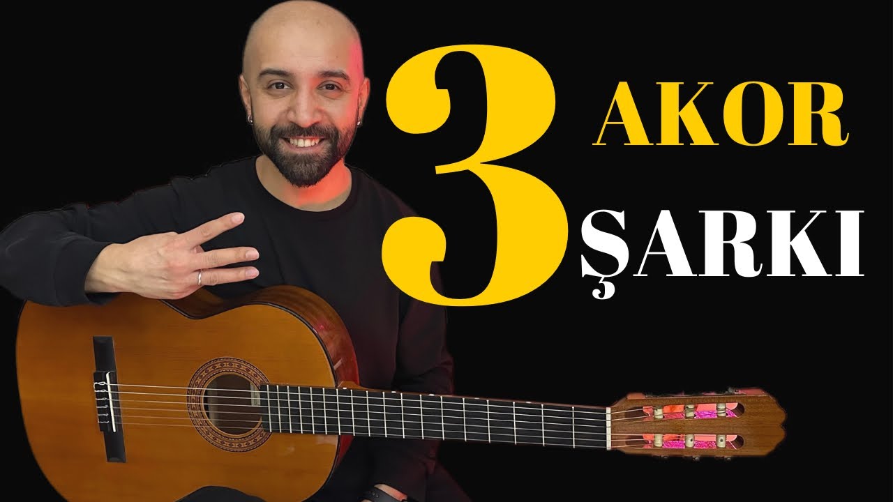 3 Akor - 3 Şarkı - 1 Ritim, Gitara Yeni Başlayanlar İçin Gitar Dersi, Herkes Gitar Çalabilir