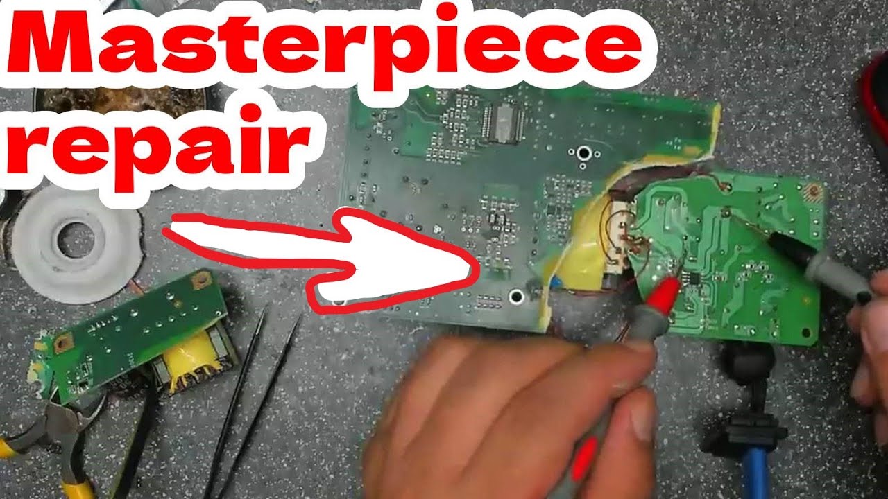 You won't see this in real life or YouTube, SMPS repair - Frankestein method remastered