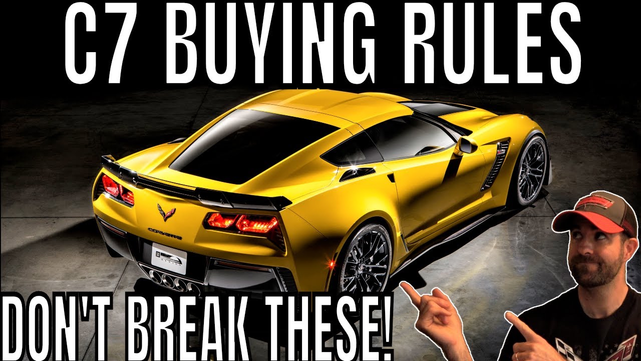 5 TIPS & RULES For Buying A Chevy C7 Corvette