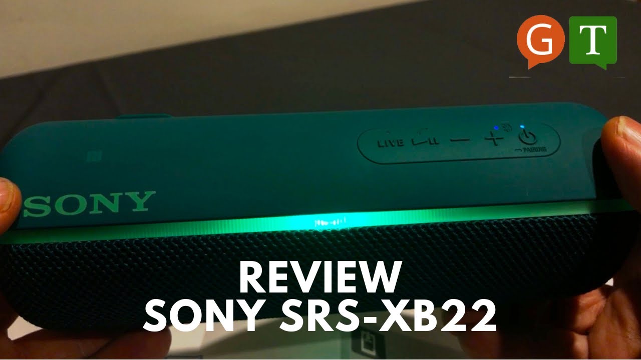 Review Sony SRS-XB22