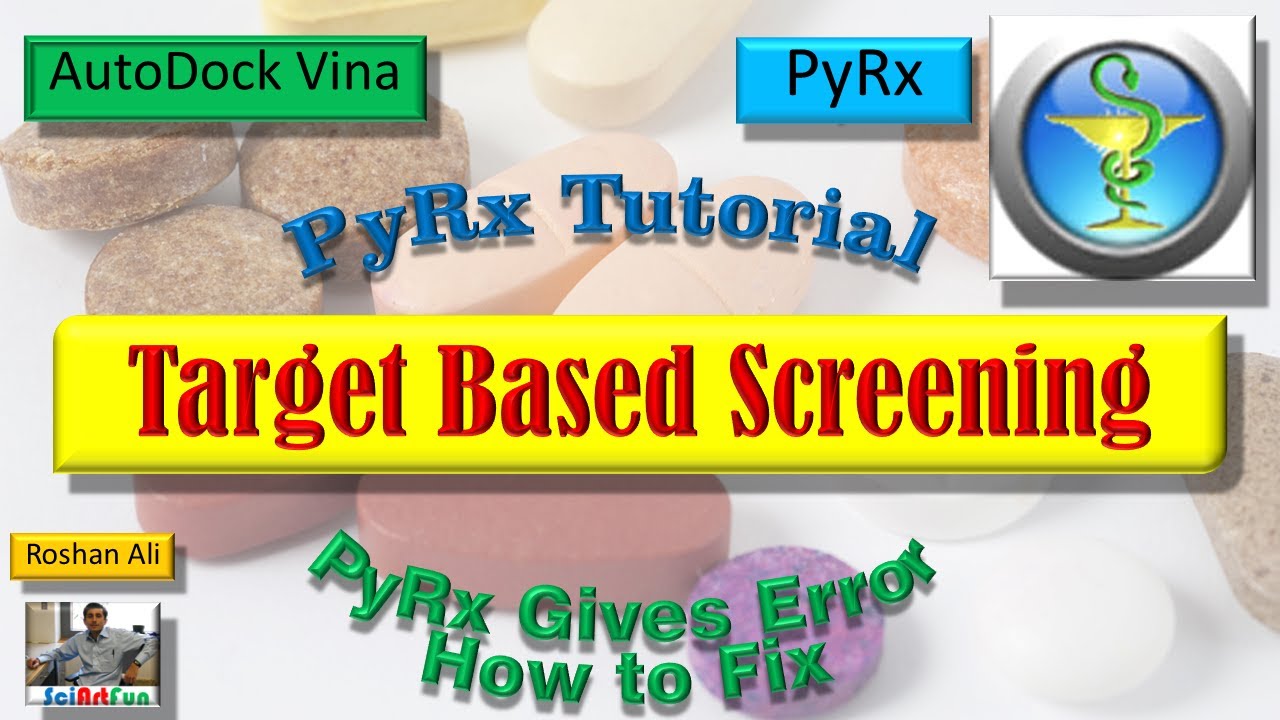 Virtual Screening | Target Based Virtual Screening Using PyRx - Vina || Drug Discovery || P2c-4