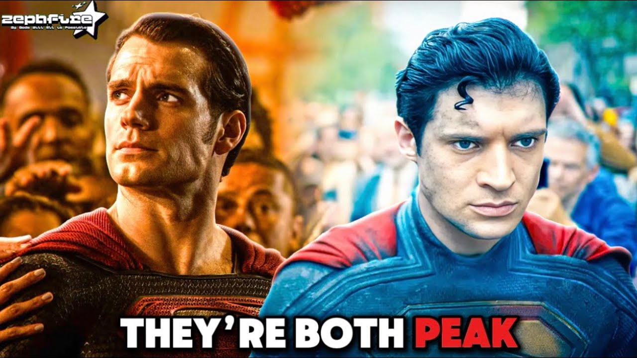 BOTH SUPERMEN ARE PEAK; YALL JUST LAME