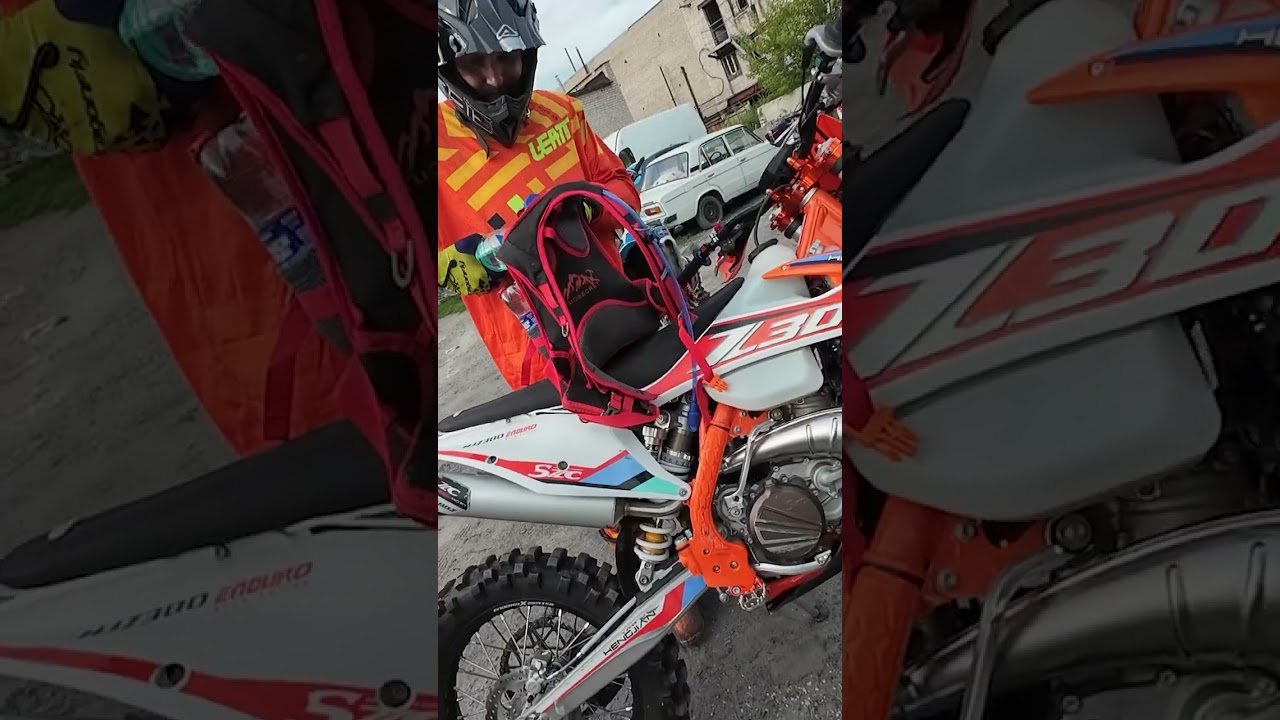 Кик на GR8 300 2t 2024 и Hengjian 300 2t #эндуро #enduro #gr8