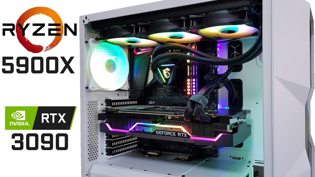 AMD Ryzen 5900X & MSI RTX 3090 PC Build - Ryzen 5900X Test and Benchmark