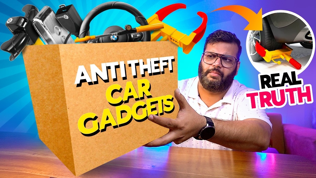 I TESTED Anti Theft Car Gadgets From Amazon 🚗 Anti Theft Car Accessories Under ₹1000/₹1500 - Ep #30