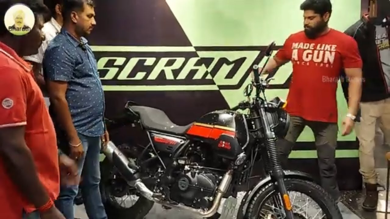 Royal Enfield SCRAM 411 New Launch | Bharat Automotives | Coimbatore |