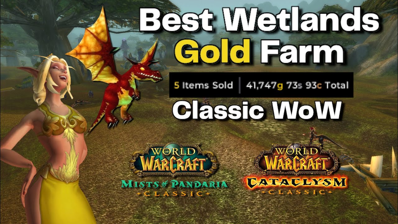 Lazy Gold Farms | Wetlands - Classic WoW