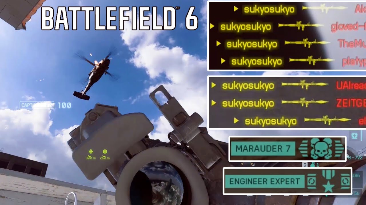 Shoot down enemy helicopter after game begin | Battlefield 6
