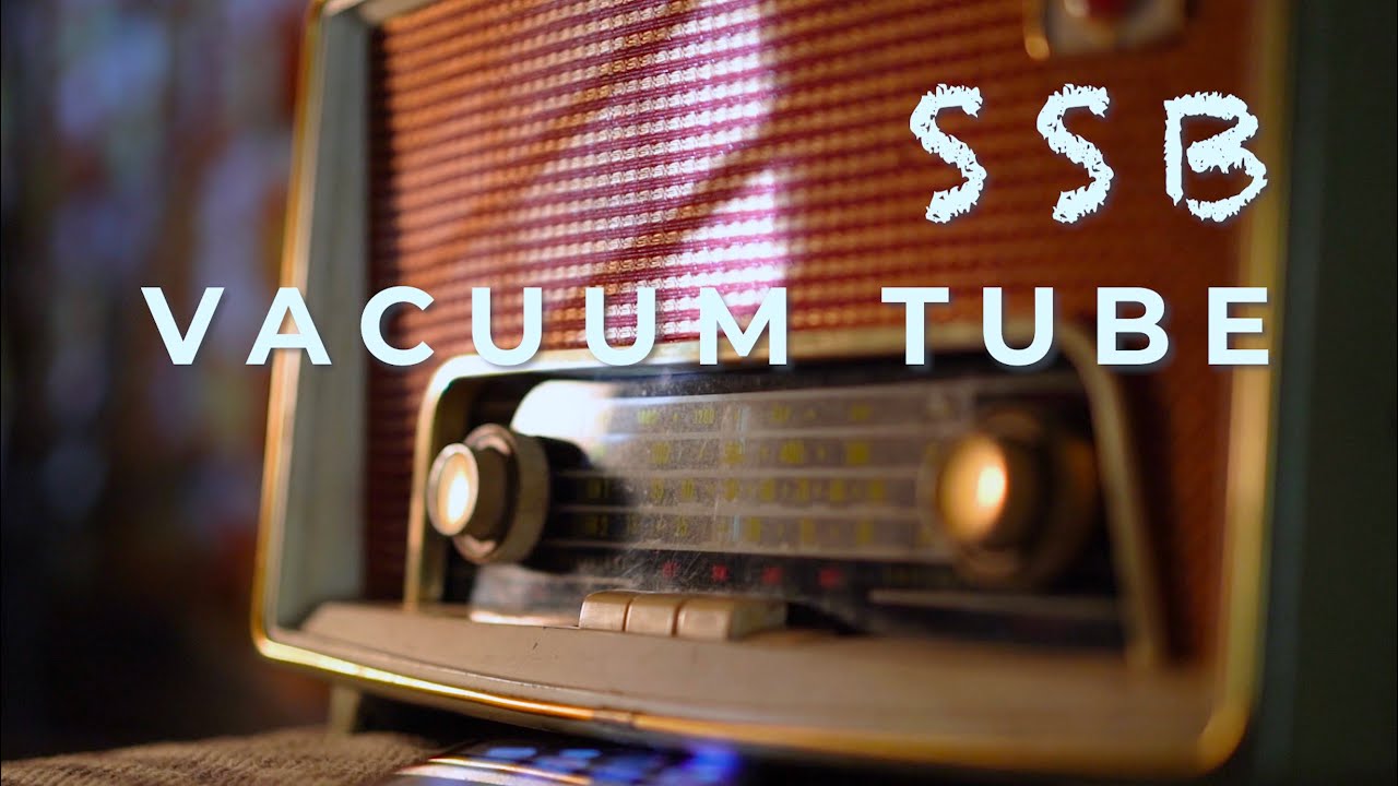 How Single Side Band works - Receiving on an AM radio -  Vintage Radio HF VOLMET.