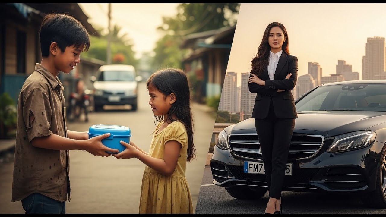 Binigyan ng Pagkain ang Gutom na Batang Babae, 15 Taon Later Bumalik Siya Bilang CEO!