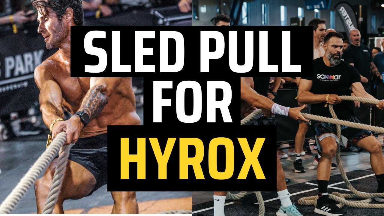 Как тянуть сани на HYROX — биомеханический анализ