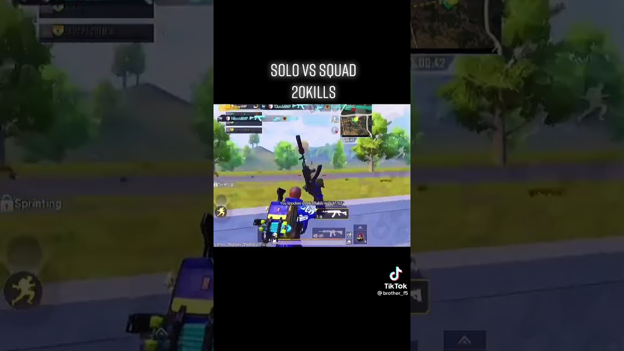 Solo Vs Squad #PMGAMER