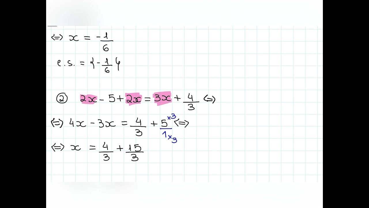 Equações - 2