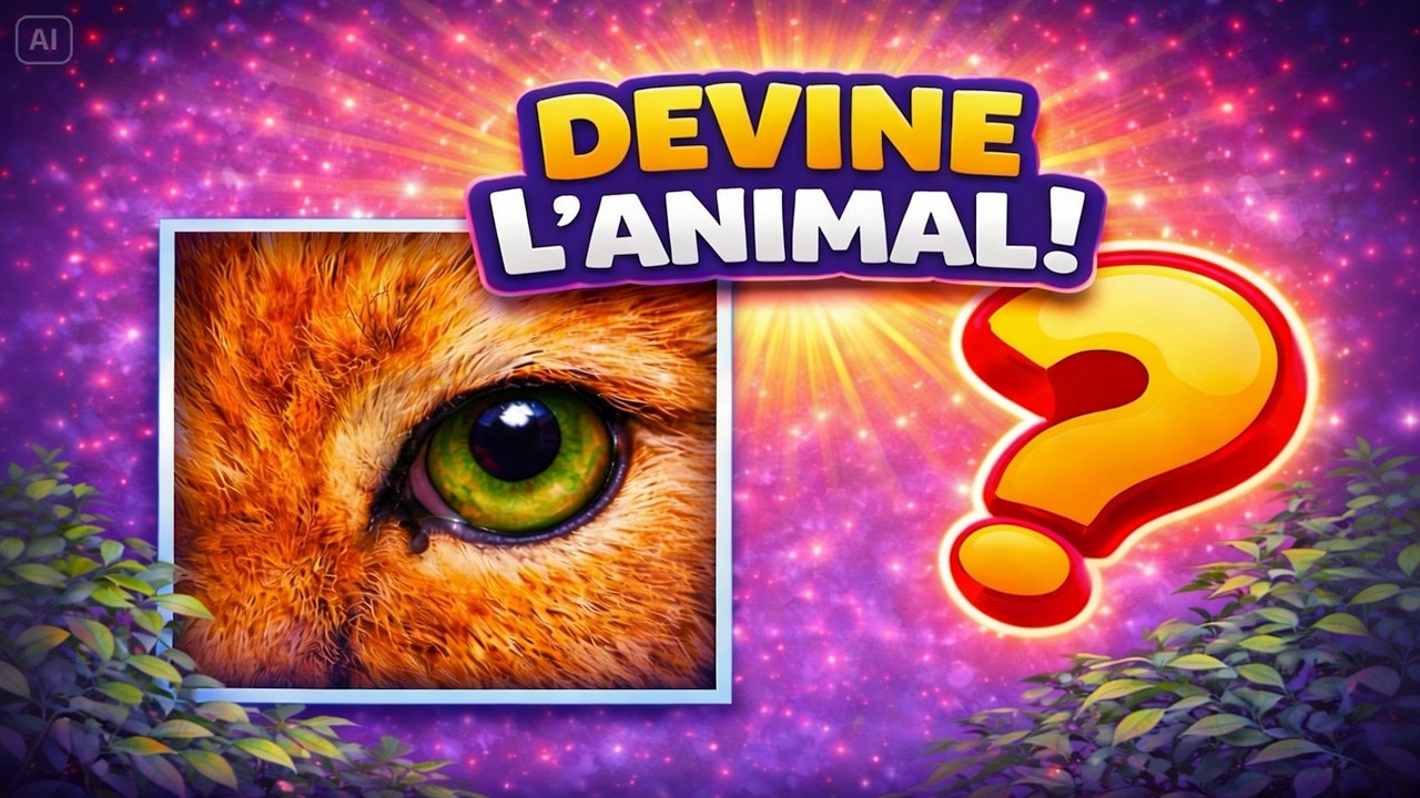 👉 Peux-tu Deviner l’Animal ? 🐾 Quiz Enfants 6–8 ans