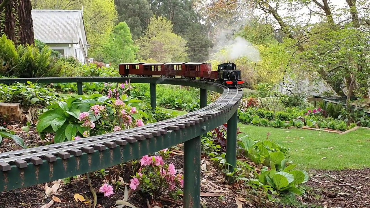 Live steam garden railway
