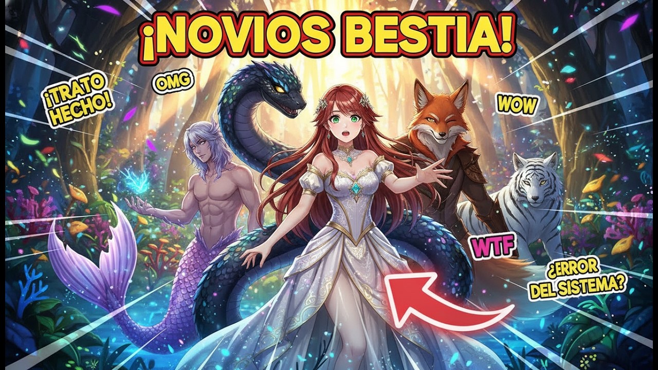 Resumen Manhwa : Esposos Bestia que el sistema le regaló tras un error… ¡y ella aceptó al verlos!