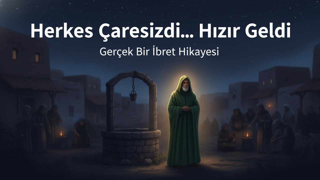 Kuyuda Mahsur Kalan Çocuğa Hızır Yetişti | İbretlik Dini Hikâye
