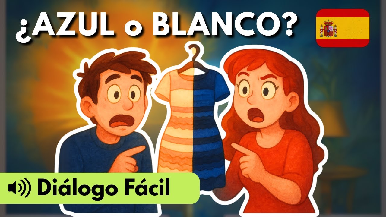 Learn Spanish with Fun Dialogues - Ep. 28: Colours Vocabulary (A1-A2)