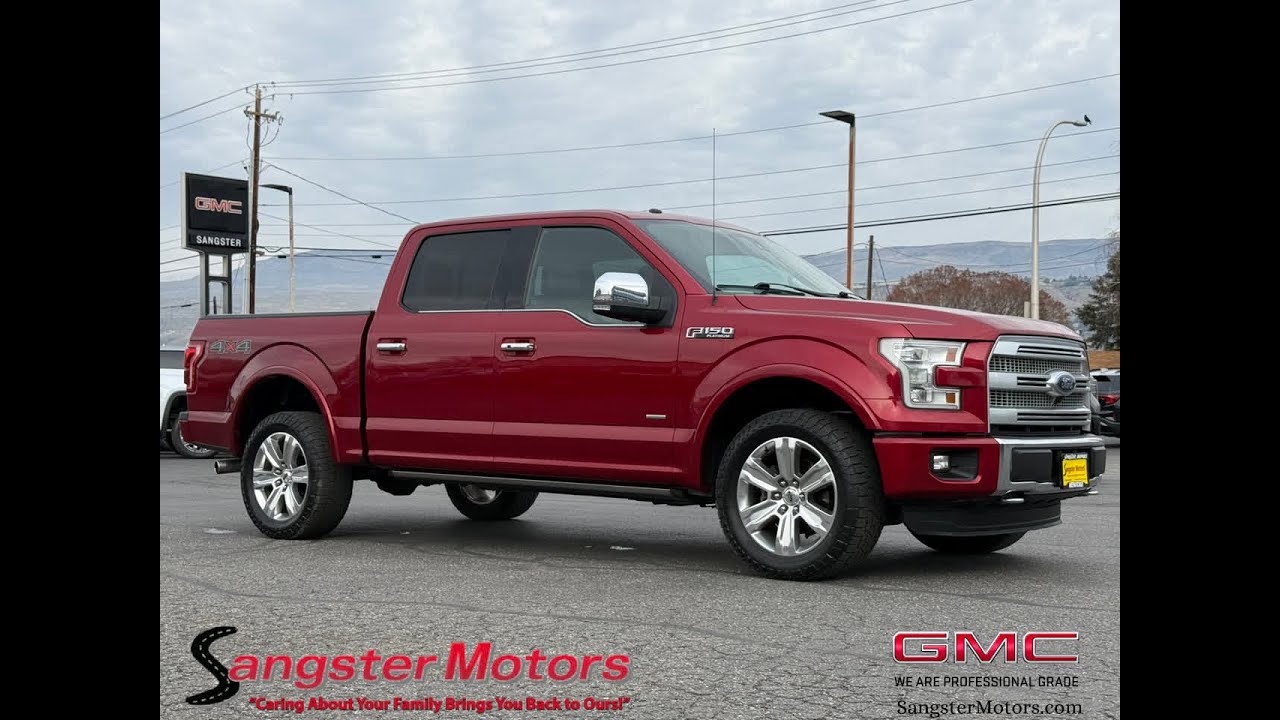 2016 Ford F-150 Platinum Wenatchee, Moses Lake, Bellevue, Seattle, Spokane WA