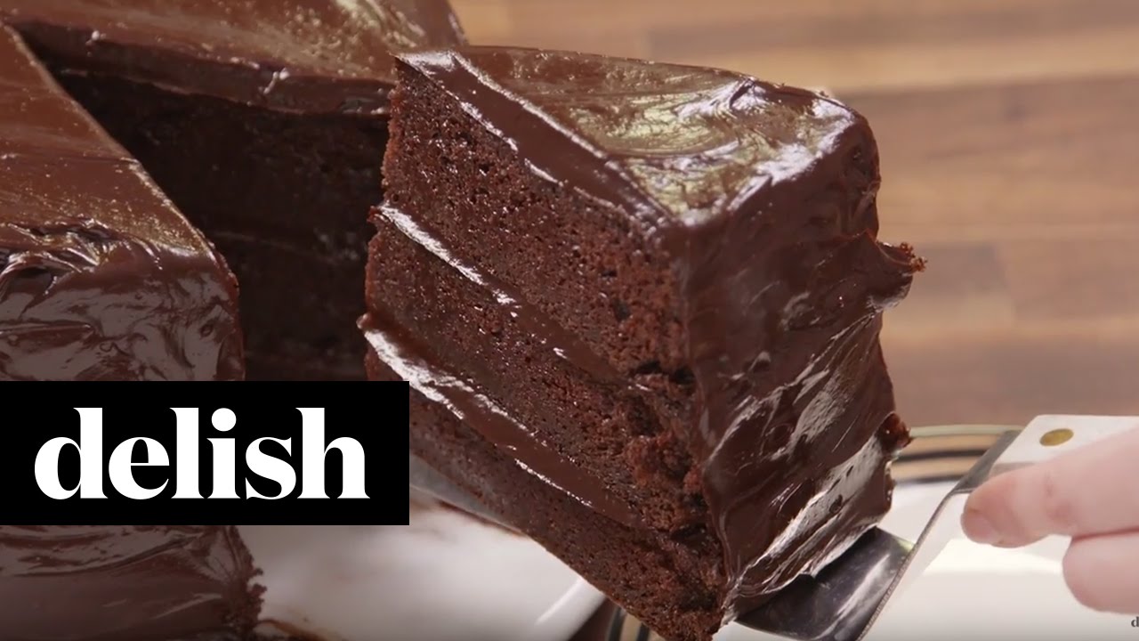 Matilda-Inspired Chocolate Cake | Delish
