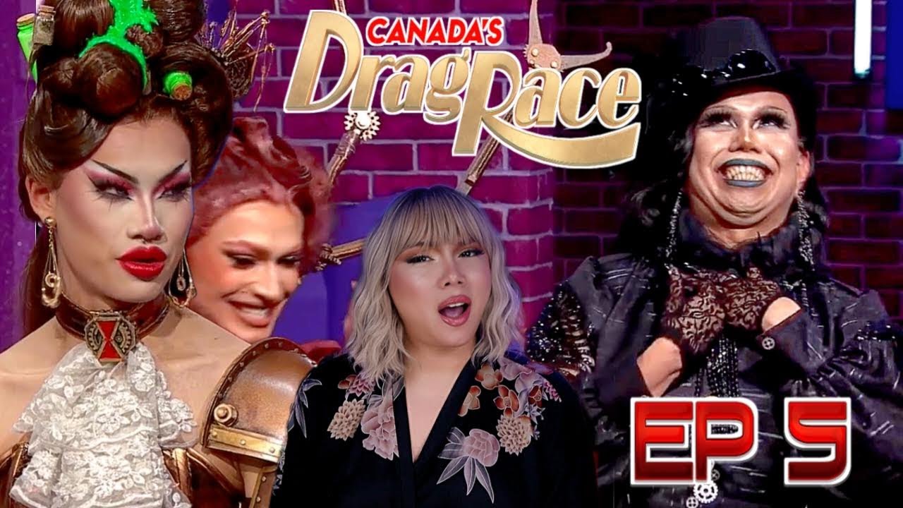 Реакция на 5 серию 4 сезона «Canadas Drag Race» | Игра в рывок