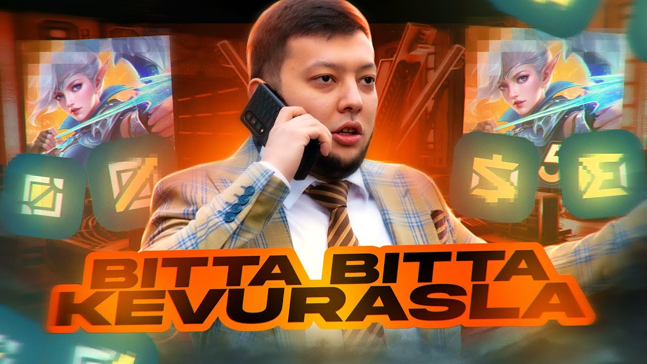 Bitta Bitta Solaman Koroche Hafa Bo'lish Yo'q|Mobile Legends|UZB