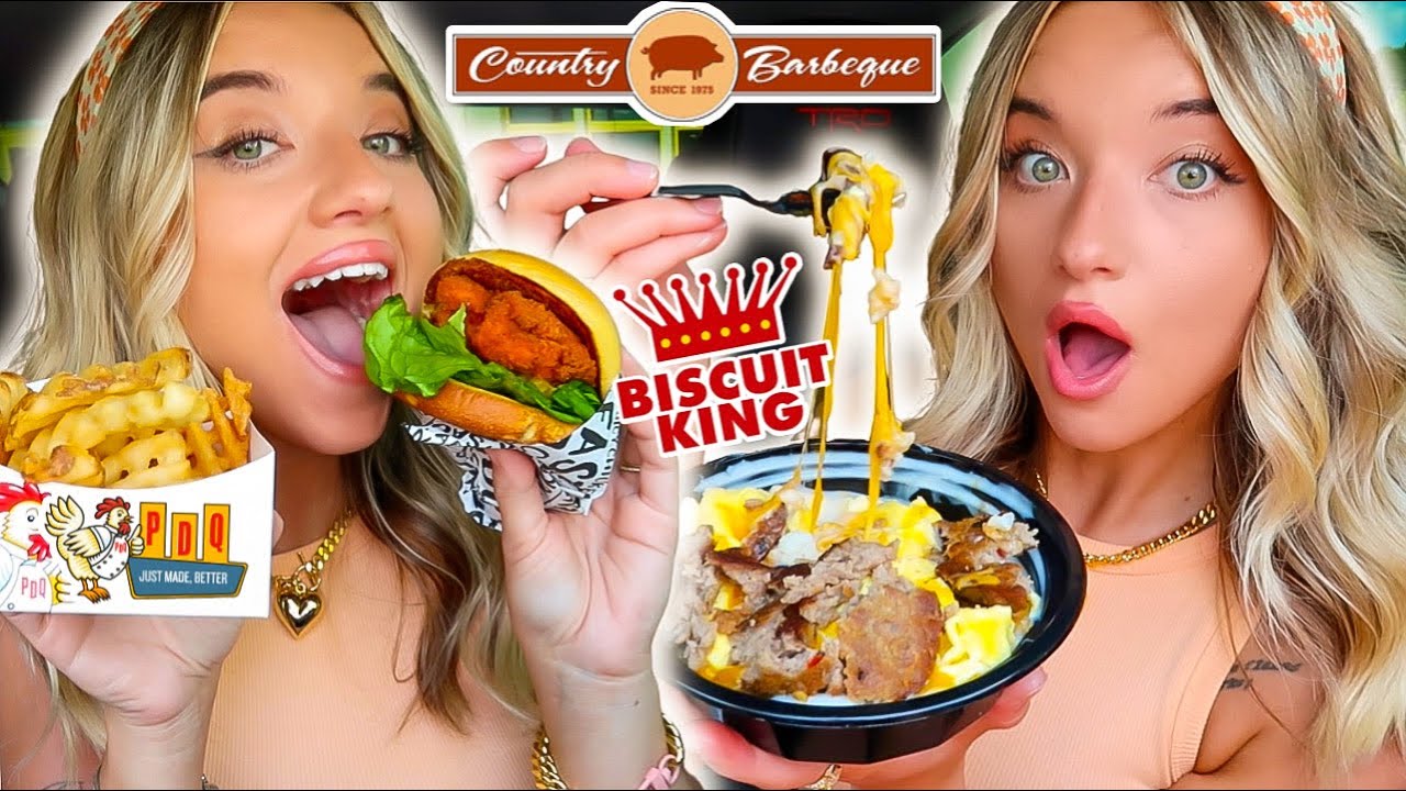 I Only Ate FAST FOOD RESTAURANTS You NEVER KNEW EXISTED For 24 HOURS!