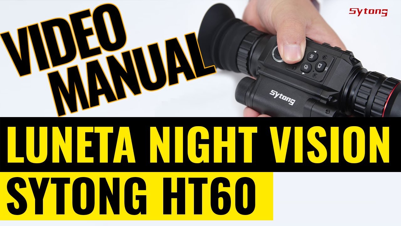 Vídeo Manual Português Luneta Digital Sytong HT60 #chumboestreladeprata @sytongnightvision2140