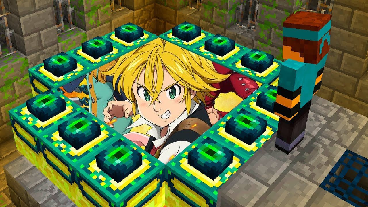 minecraft mas... Portal para o mundo de Nanatsu no Taizai!