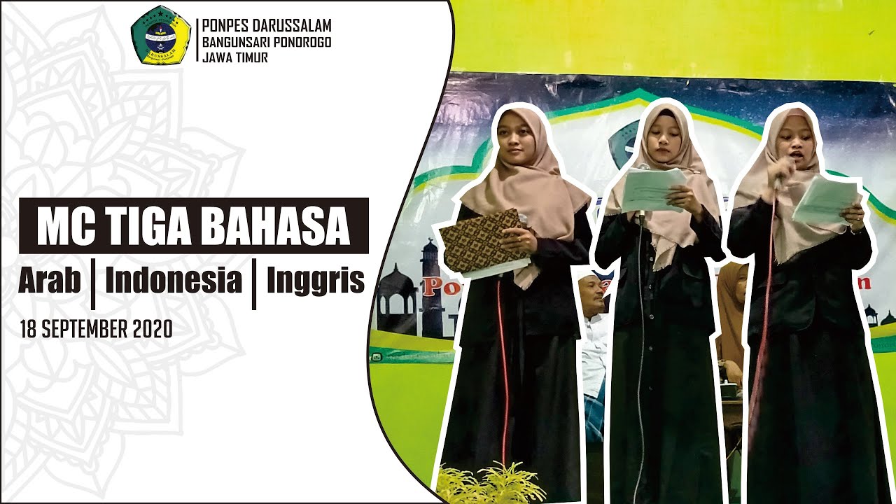 MC TIGA BAHASA I SANTRI DARUSSALAM I PP DARUSSALAM BANGUNSARI PONOROGO #SANTRIPONOROGO #MC
