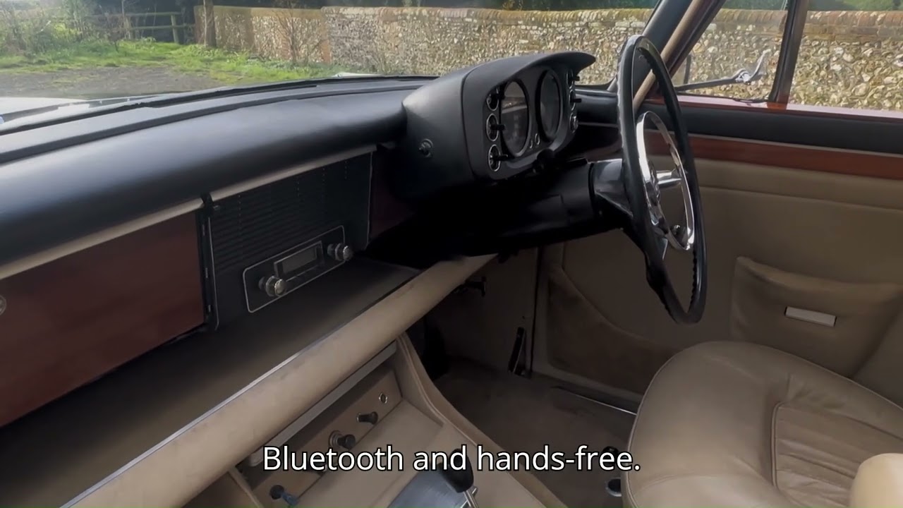 motodrome 1970 Rover P5b saloon for sale walkaround