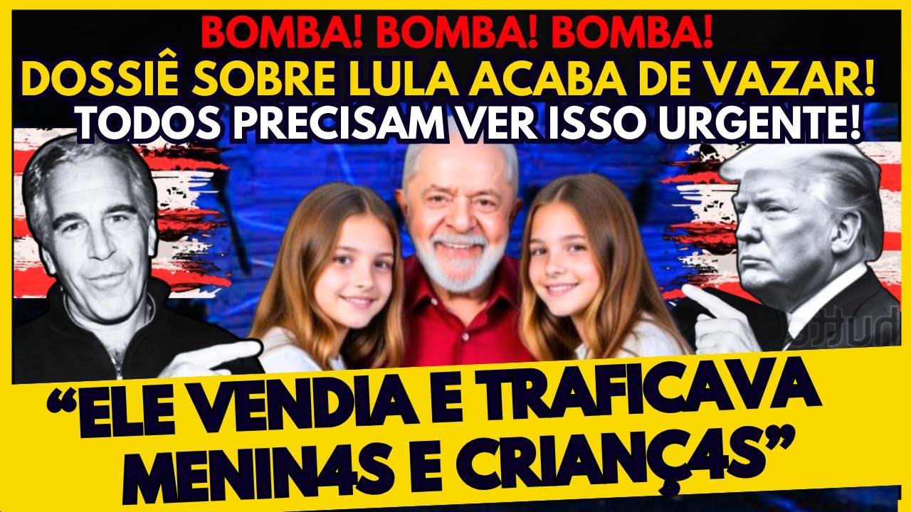 🚨ESTARRECEDOR! DOSSIÊ LULA ACABA DE VAZAR COM INFORMAÇÕES ABSURDAS!