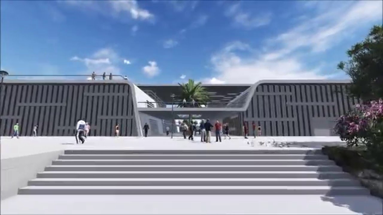 Architecture Lumion video Render -3D Animation- sport-center