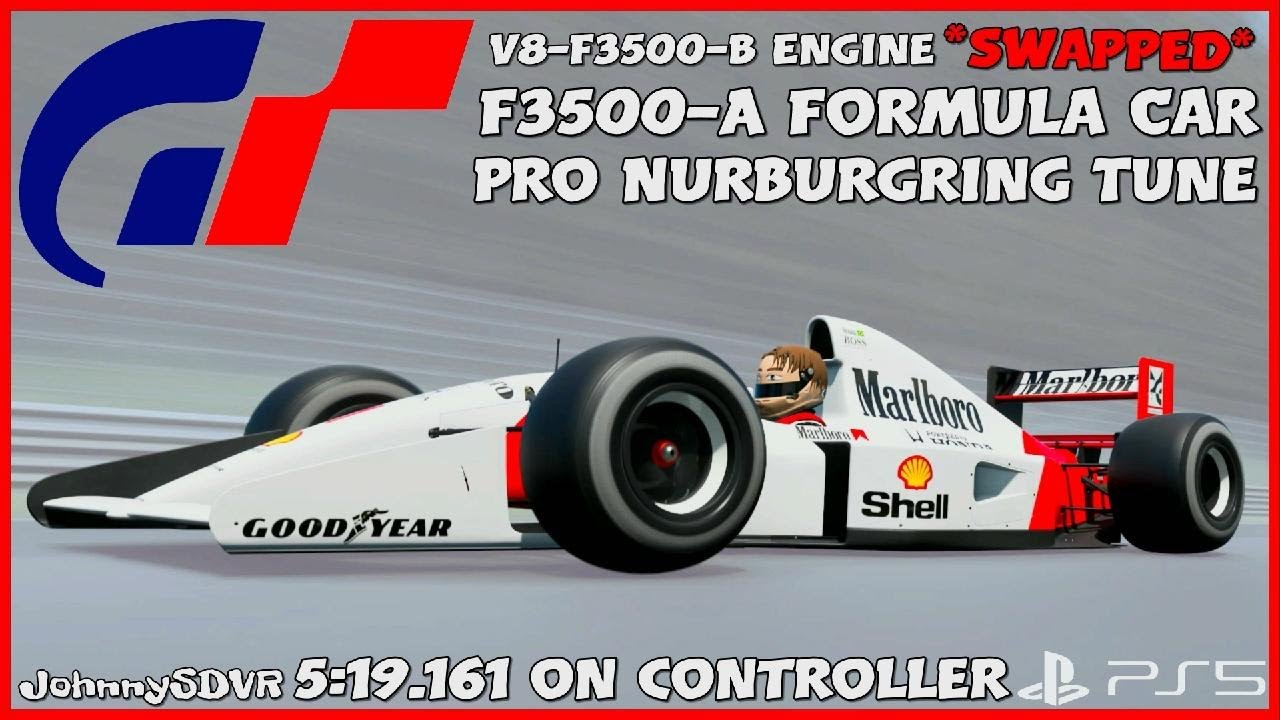 Gran Turismo 7 - SWAPPED F3500-A Pro Tune | Nurburgring V8-F3500-B Setup | GT7 1.67