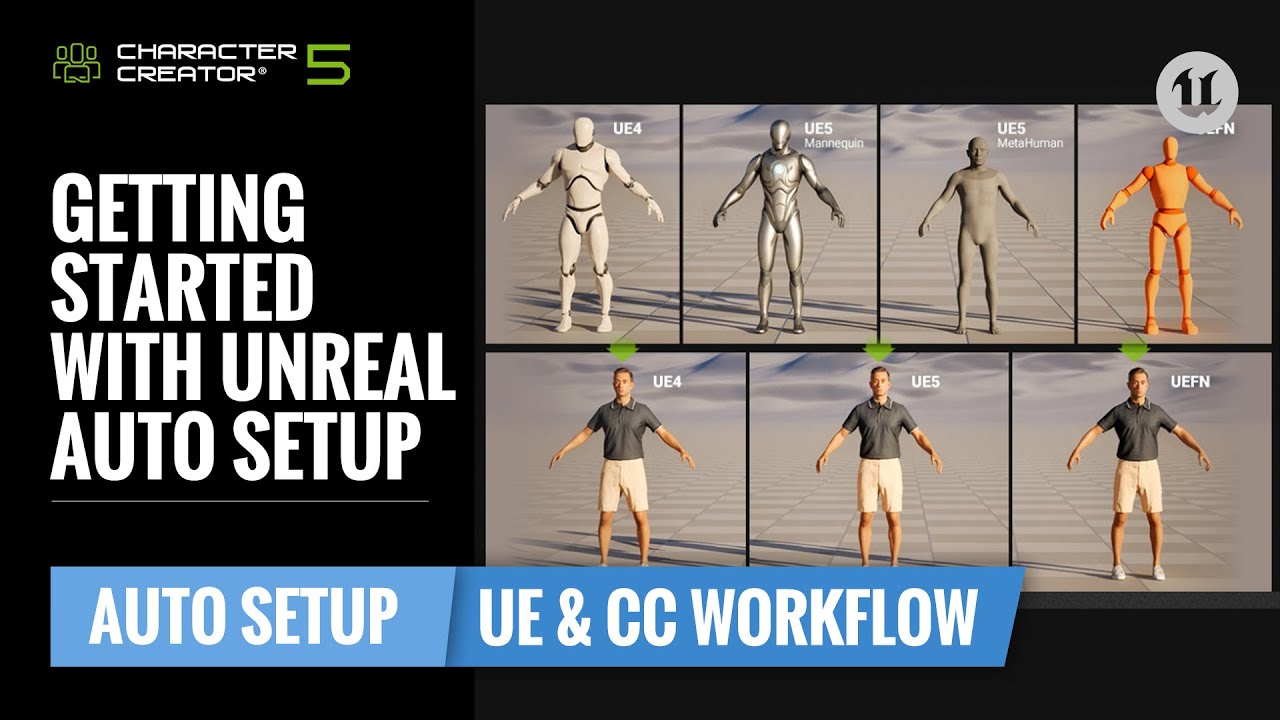 Getting Started With Unreal Auto Setup | CC & UE Workflow Tutorial