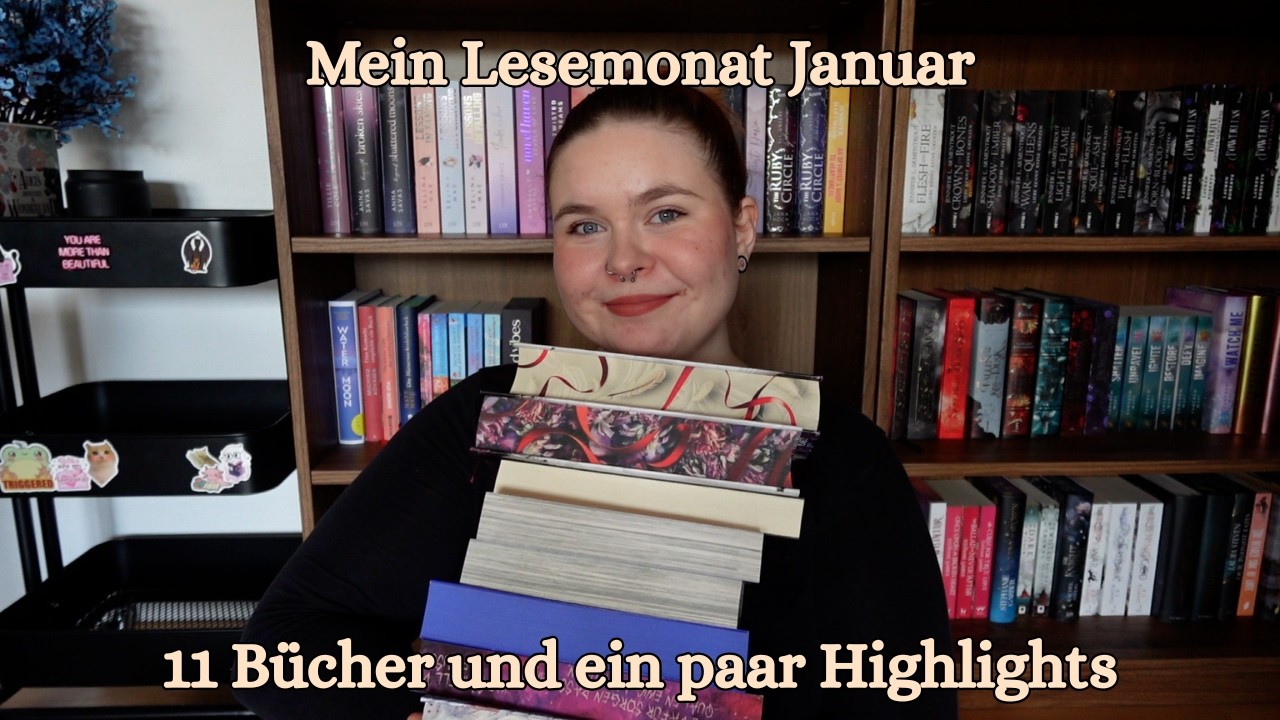 Mein Lesemonat Januar 2026: 11 Beendete Bücher und ein paar Highlights ✨ I Wrap Up