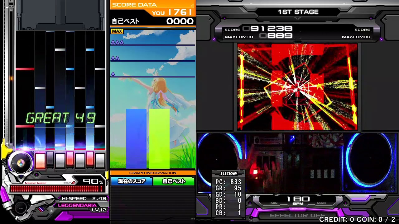 Beatmania IIDX 27 HEROIC VERSE ZEPHYRANTHES SPL