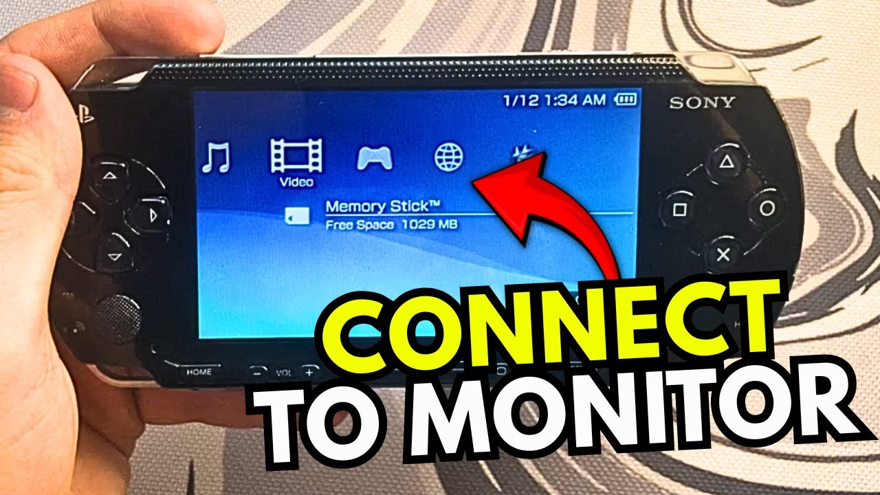 Как подключить PSP к монитору (просто) 2026